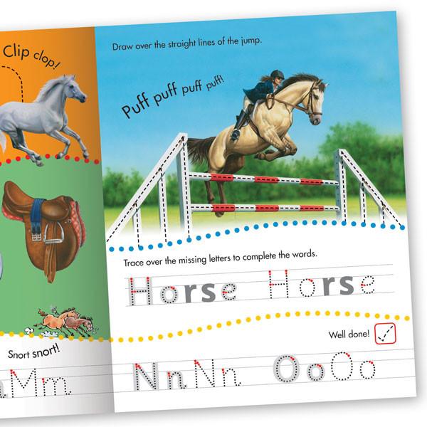 Get Set Go Writing: Horses