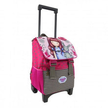 Load image into Gallery viewer, UK Designer Santoro Trolley: Gorjuss Fiesta Trolley Rucksack with Flap - My Gift to You